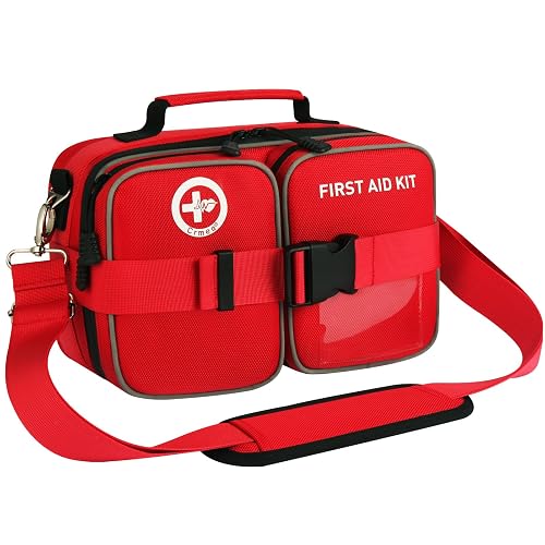 Crmea 516-Piece First Aid Kit with Molle Strap