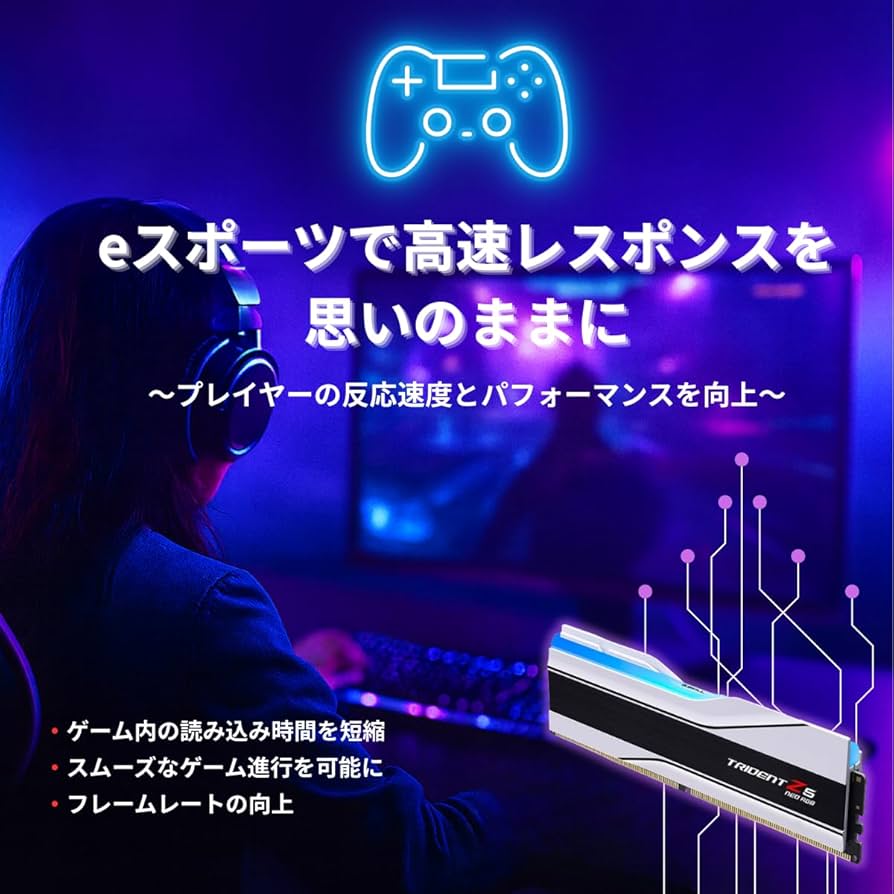 デスクトップメモリG.SKILL F5-6400J3239F24GX2 Amazon.co.jp: G Skill F5-6400J3239F24GX2-TZ5NR Mem 2*24ggsk