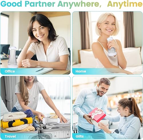 Miniatura 7 de BTD-DARBY Masajeador eléctrico para celulitis, máquina de esculpir el cuerpo con 6 almohadillas lavables amigables con la piel y velocidades