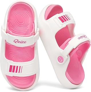 Kids Sandals Lightweight Comfortable Open Toe Slides for Boys Girls | Lightweight, Quick-Dry,Comfort for Boys & Girls, Beach, Pool, Shower, Walking Pool, Kindergarten, Outdoor Play