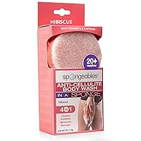 Vista 25 de Spongeables Anti-Cellulite Body Wash in a Sponge, Moisturizer and Exfoliator, 20+ Washes