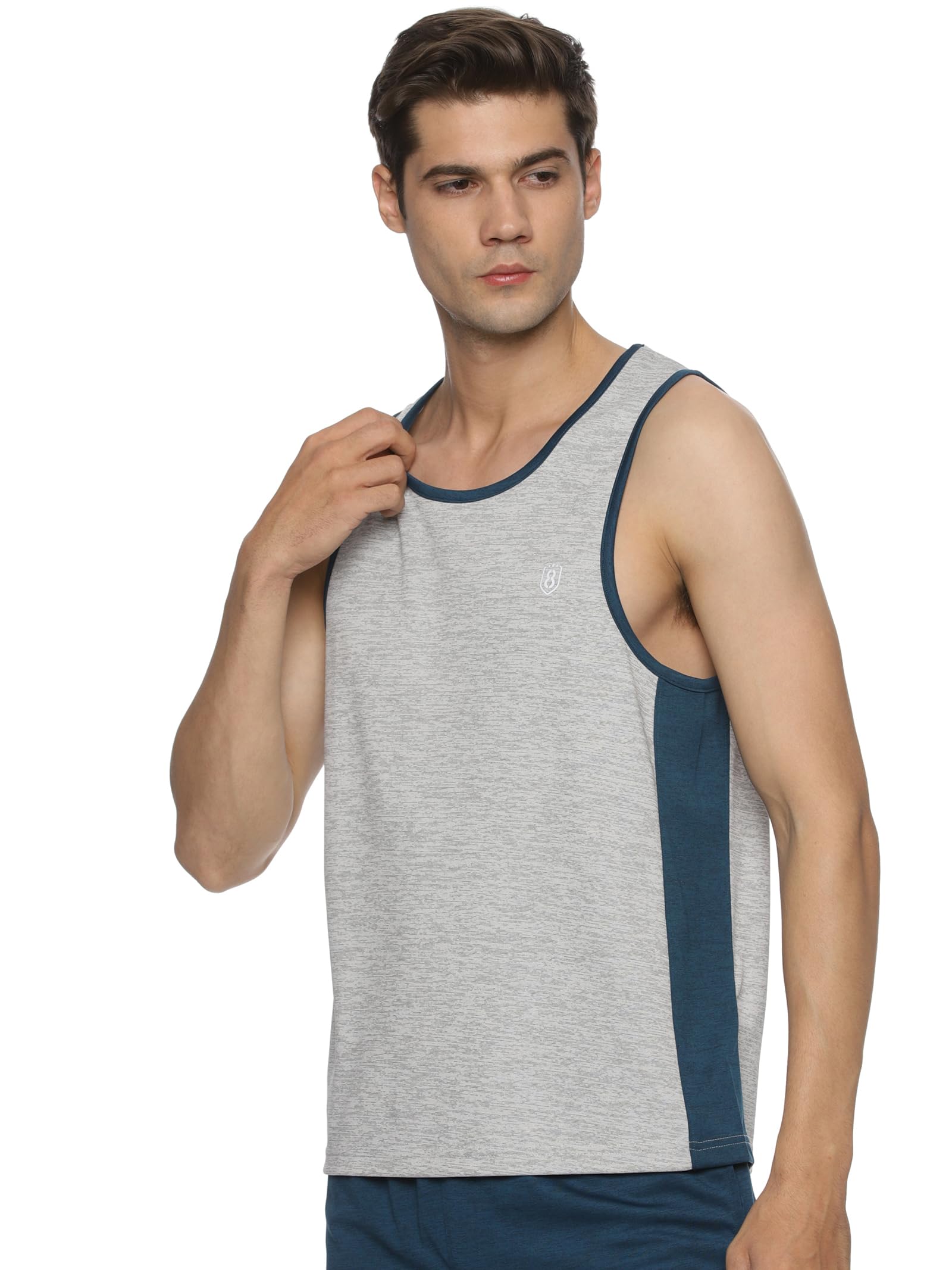domin8 Men's Solid Regular Fit T-Shirt-picture-19