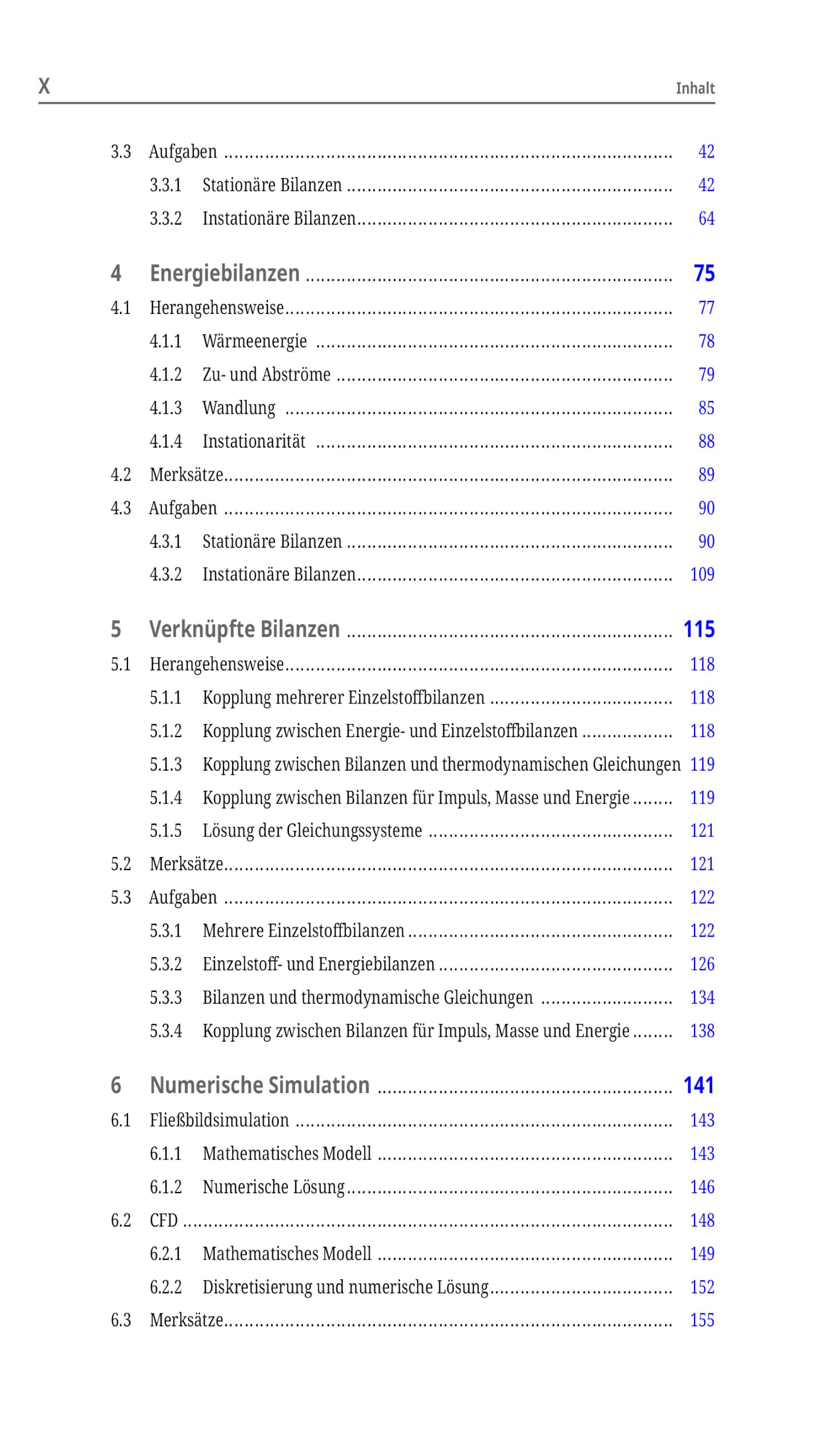 Bilanzierung in den Ingenieurwissenschaften: Massen- und Energieerhaltung - Grundlagen, Aufgaben, Lösungen