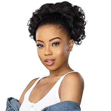 Sensationnel Curls Kinks & Co Synthetic Ponytail Instant Pony ID BOSS LADY (1B)