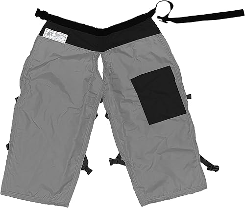 Miniatura 8 de FORESTER Chaps de motosierra de camuflaje para hombre - Cinturón ajustable - Chaps de sierra de cadena para hombre