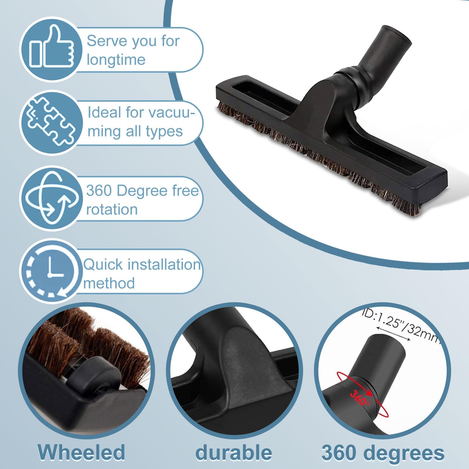 12 Pcs Universal Para Aspiradora Adaptador De Manguera Aspiradora De