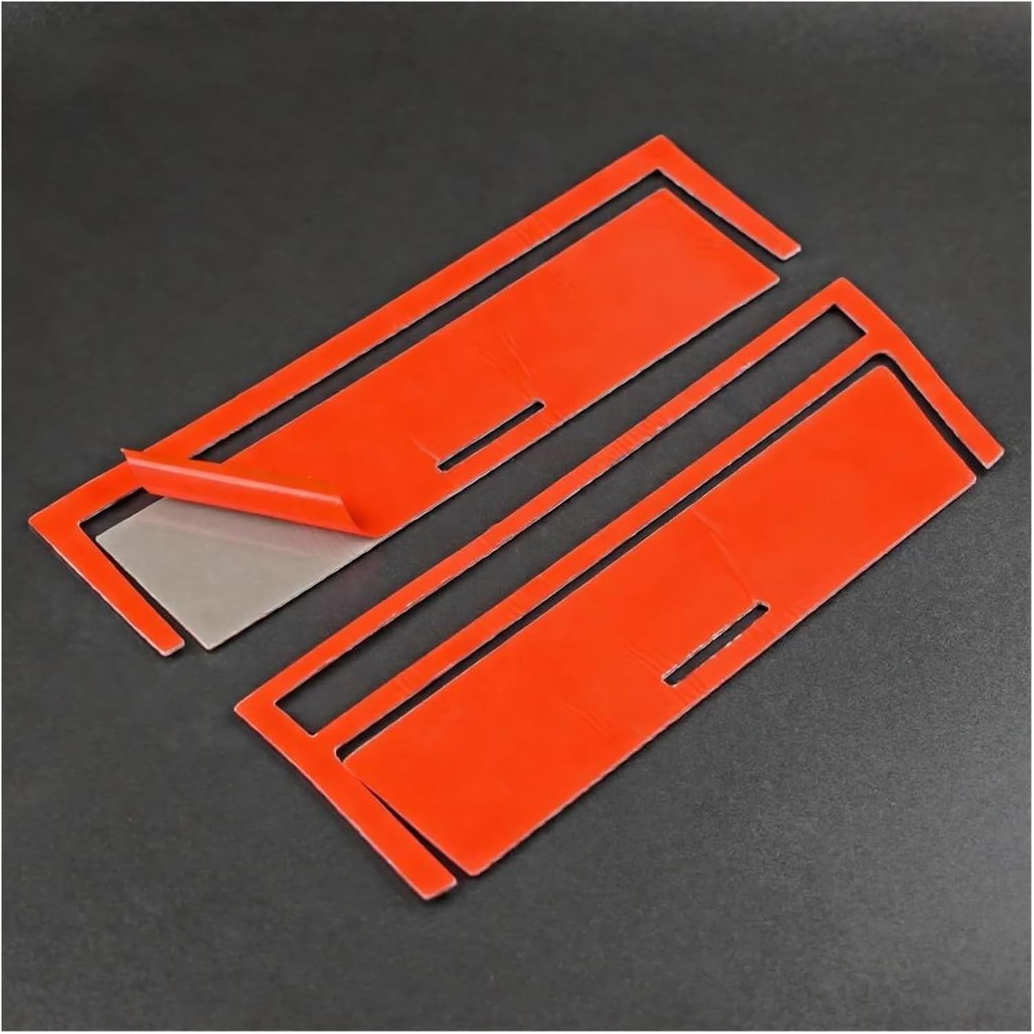 Premium Real Carbon Fiber Interior Stickers Compatible for BMW E46 1998-2006 Central Control Panel Ashtray Gear Trim Sporty Decor(A Black)