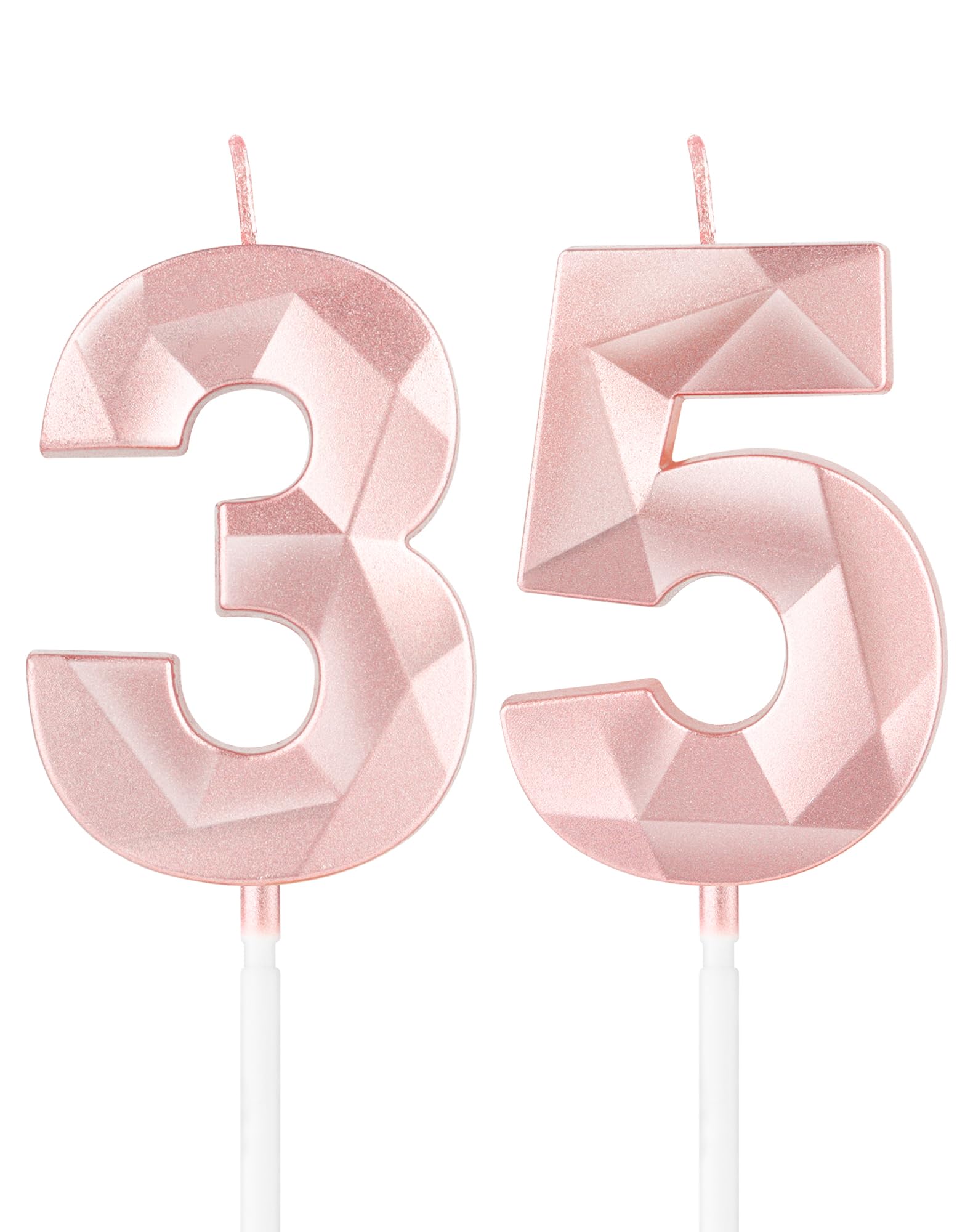 Royal Blue 13th Birthday Candles, 3D Number 13 Candle for Cake, Boy Girl 13th Birthday Decorations,Sapphire Candle Topper Blue Cake Decorations for Birthday Party Wedding Anniversary Supplies — view 358