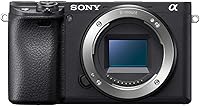 Sony Alpha a6400 Mirrorless Camera Body: 24.2MP APS-C, 0.02s Fastest AF, Real-Time Eye AF, 11fps, 4K Video, Flip Touchscreen - E-Mount ILCE-6400