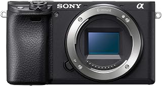 Sony Alpha a6400 Mirrorless Camera Body: 24.2MP APS-C, 0.02s Fastest AF, Real-Time Eye AF, 11fps, 4K Video, Flip Touchscreen - E-Mount ILCE-6400