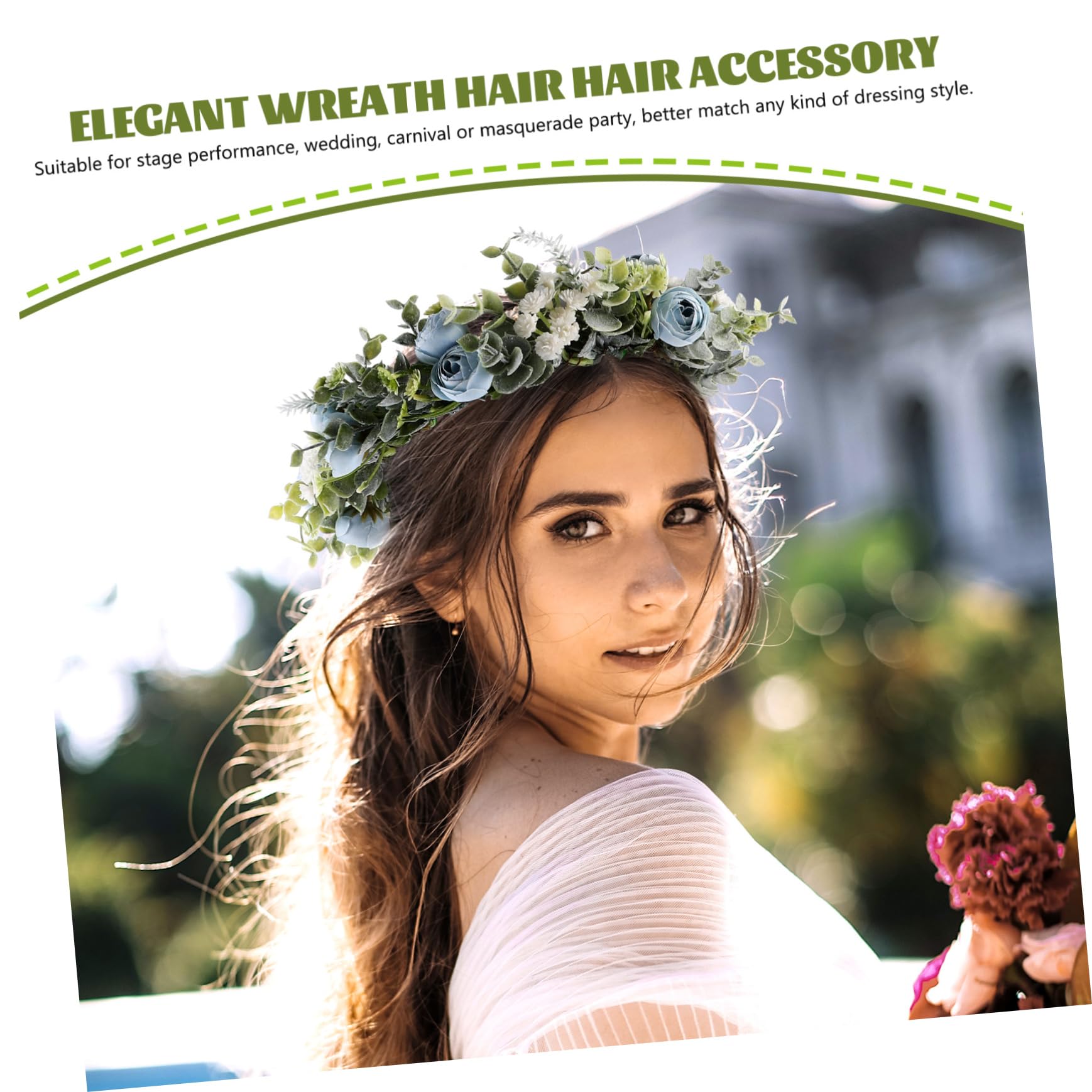 MAGICLULU 3 Piezas De Accesorios Ligeros Para El Cabello De Novia Aros Para El Cabello De Boda Serpentinas De Oropel Para Carnaval Y Mascaradas