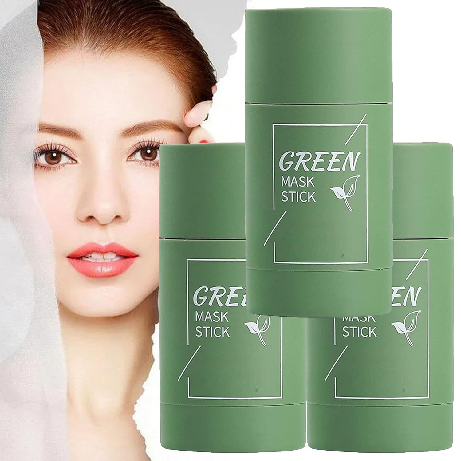 PANGEGE Noirwild Green Tea Mask, Gioona Mask, Mask for