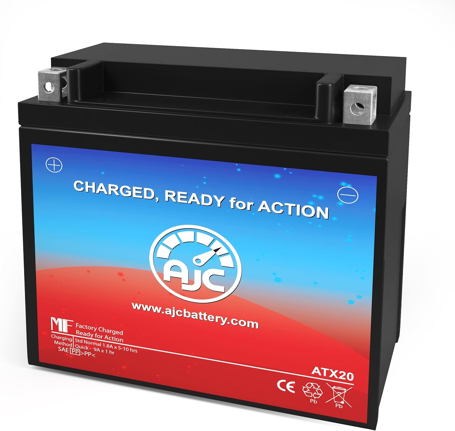 AJC Battery Compatible with Harley-Davidson FX/FXR Series 1200CC Motorcycle Battery (1979-1994) AJC Battery Compatible with Harley-Davidson FX/FXR Series 1200CC Motorcycle Battery (1979-1994)