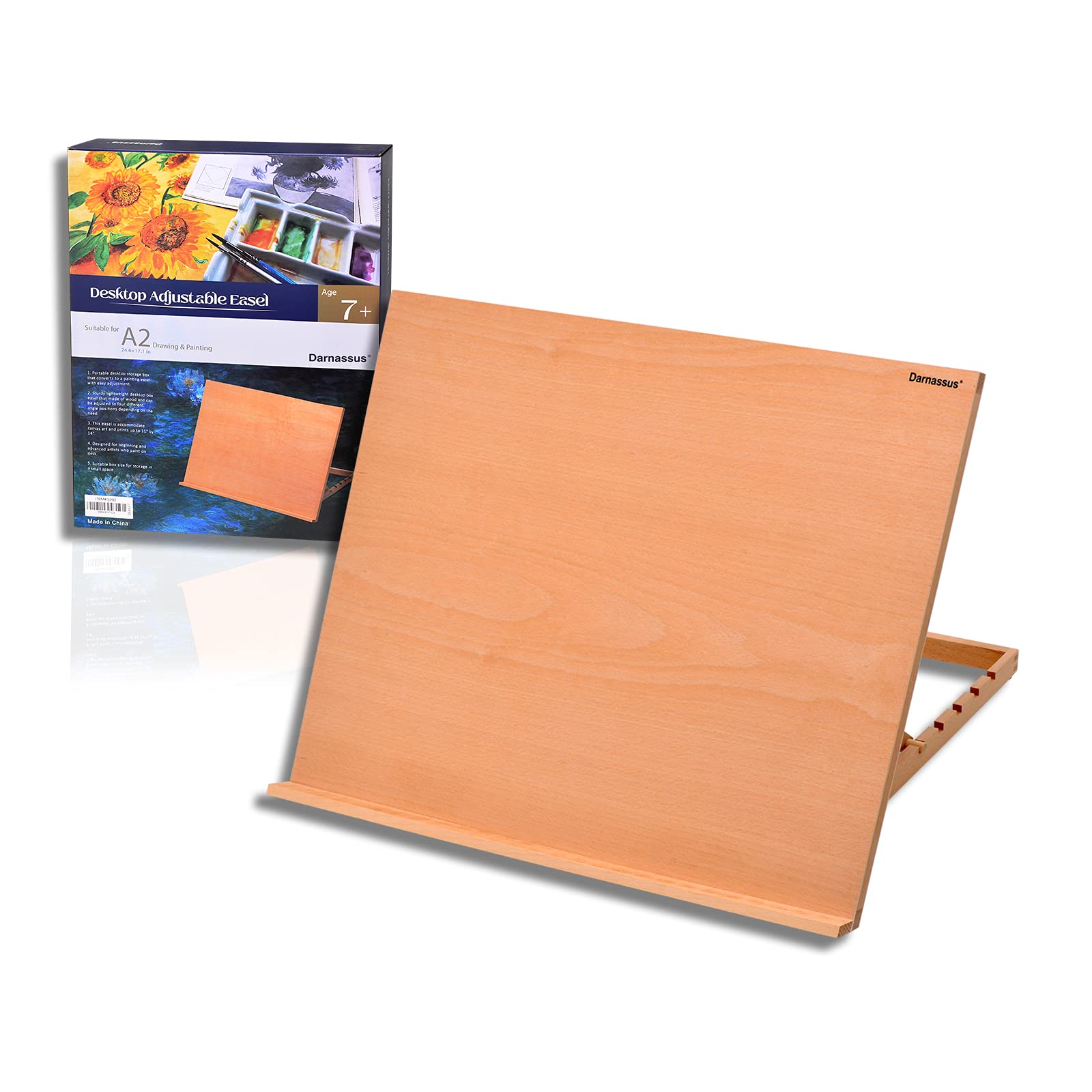 Buy A2 Extra Large Adjustable op Painting Easel, 24.4 inch by 17.3 inch