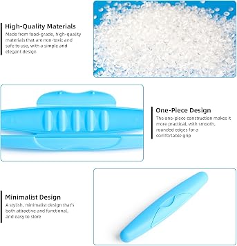 2 Pack Portable Travel Hiking Camping Toothbrush Case Packing Antibacterial Holder Case with Lid (Blue and Rose)