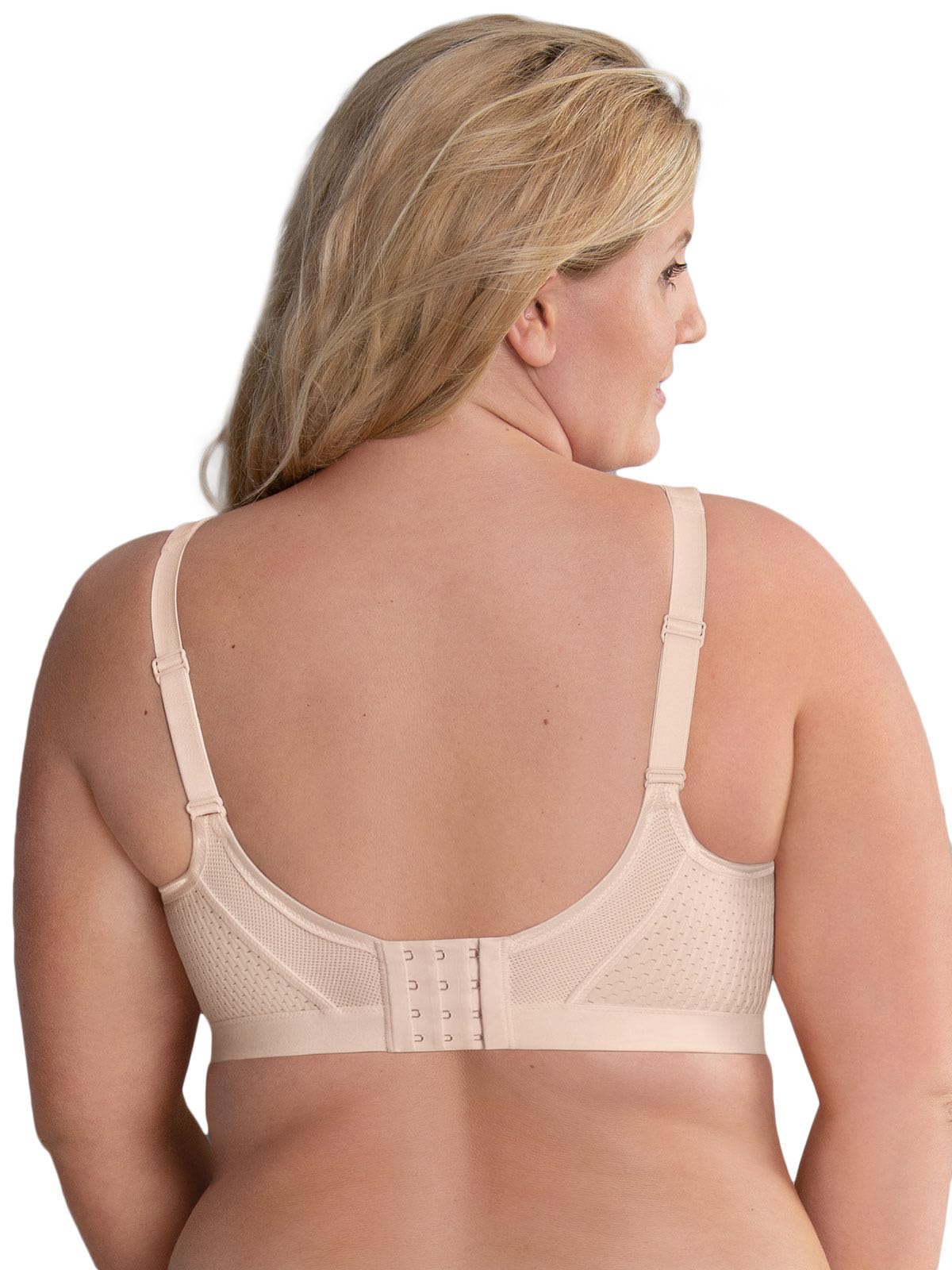 Anita 5567-445 Active Black Extreme Control Sports Bra | do Cup K, Sweat Management, 5-częściowe miseczki, bez fiszbin, wzmocniony tył z siatki