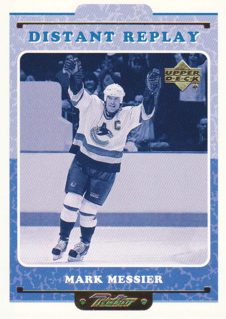1999-00 Upper Deck Retro Hockey Distant Replay #DR6 Mark Messier Canucks