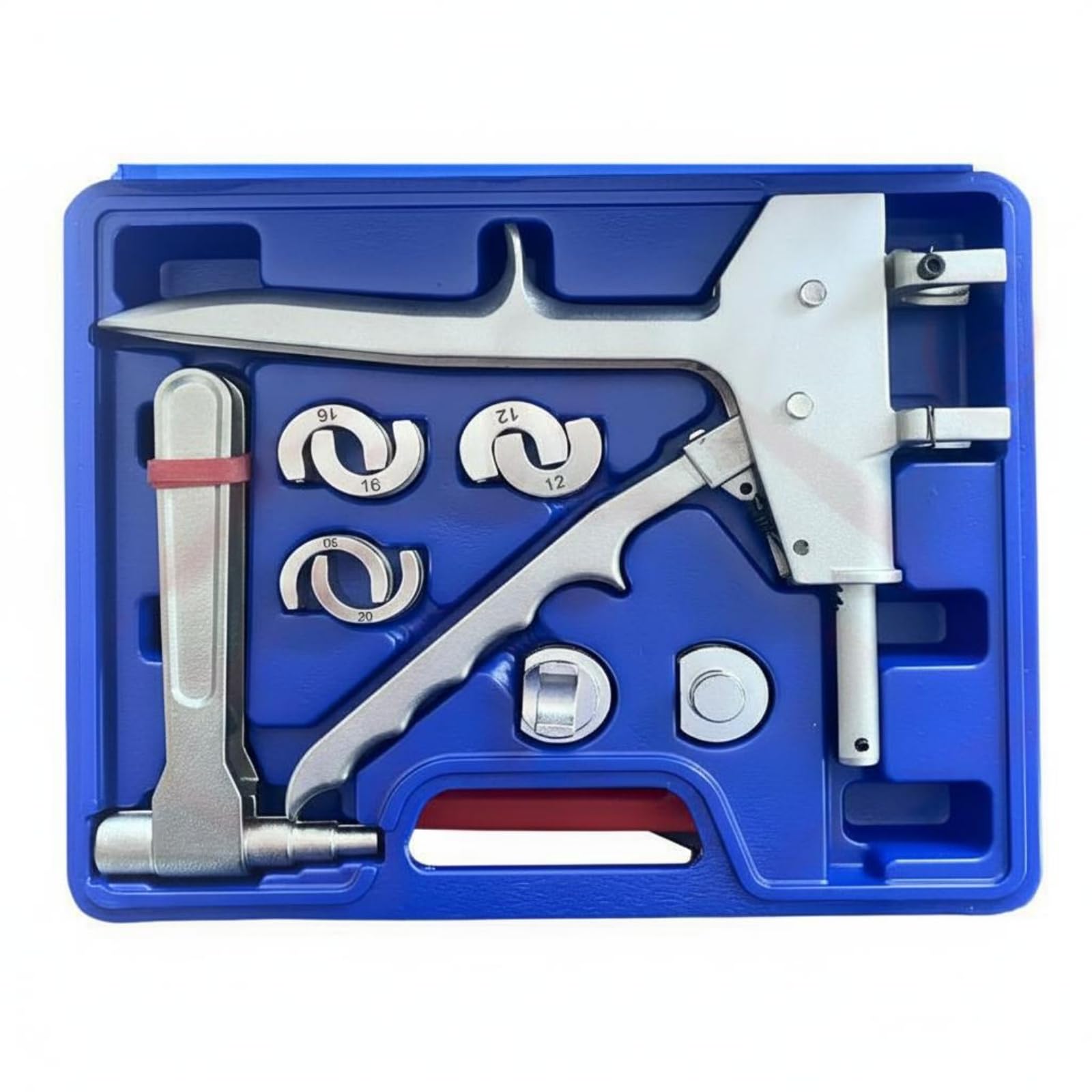 Pinza Expansora PEX Portátil Herramienta de Expansión de Insertos Intercambiables Herramienta Prensar Tubos para Reparación