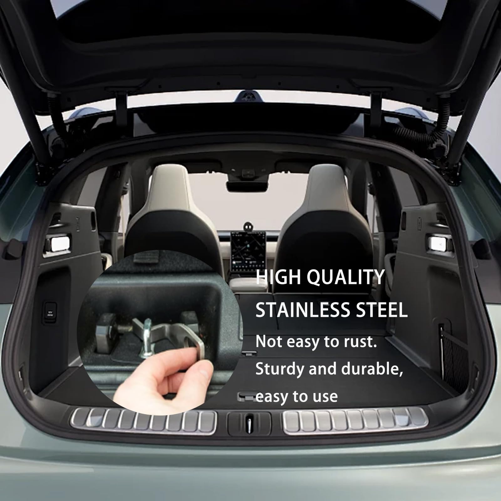 Supports Pour Hayonrehausseur De Hayon Accessoires Inoxydable Support De Hayon(10/15/20cm) Support De Ventilation De Hayon De Accessoires Voiture Remplacer,Pour Vw T5 Support De Hayon Pour L'Air Frai