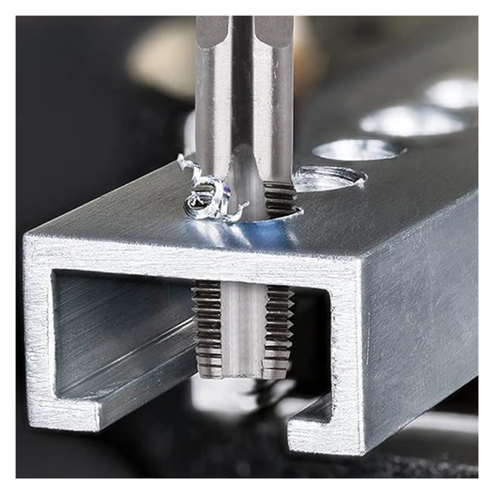 Zestaw 5/6 sztuk gwintowników do rur, gwintowanie hydrauliczne, z walizką do przechowywania, zestaw narzędzi do gwintowania(5pcs Set)