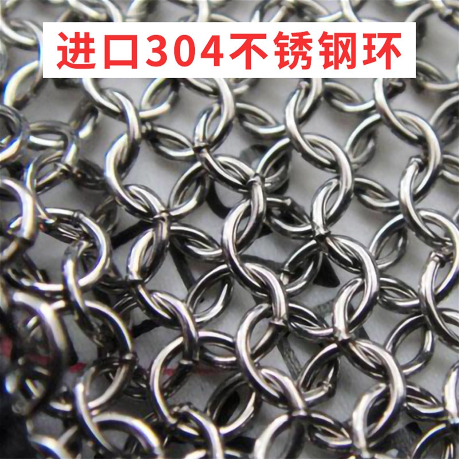 Protectores de brazos anillo acero inoxidable 304: resistentes a cortes, y explosiones, protectores autodefensa Flexible