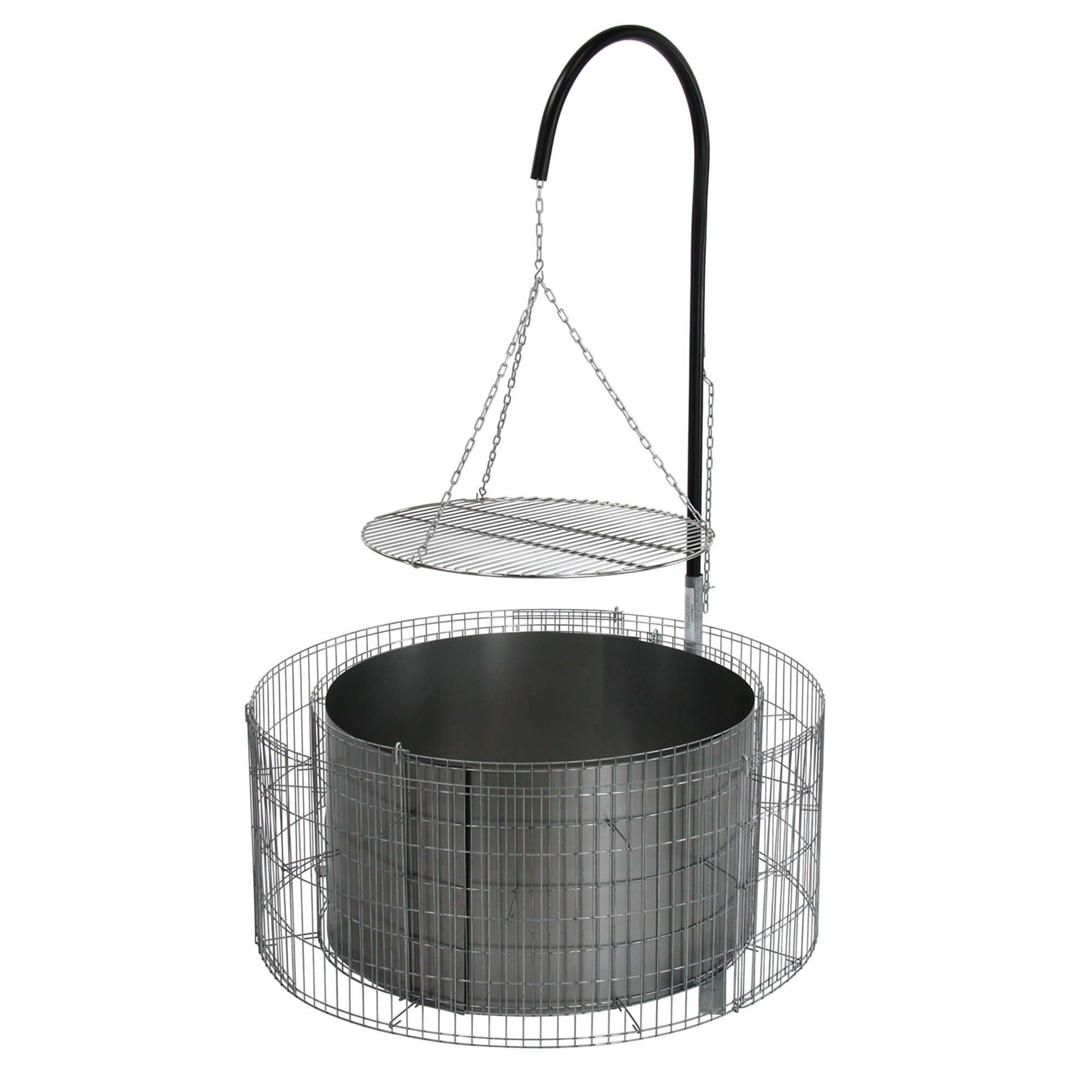 Bellissa Gabionen-Feuerstelle – Produktbeschreibung