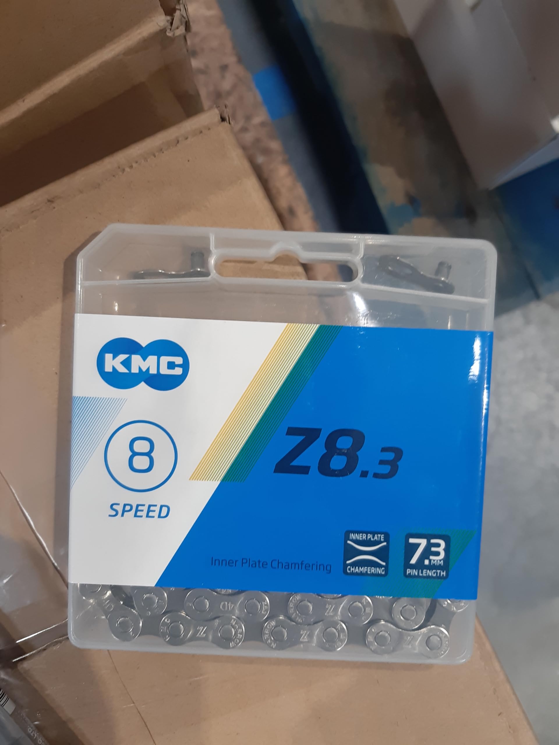 Amazon | KMC ユニ Z8.3 Z8チェーン シルバー/グレー 114リンク | ケイ