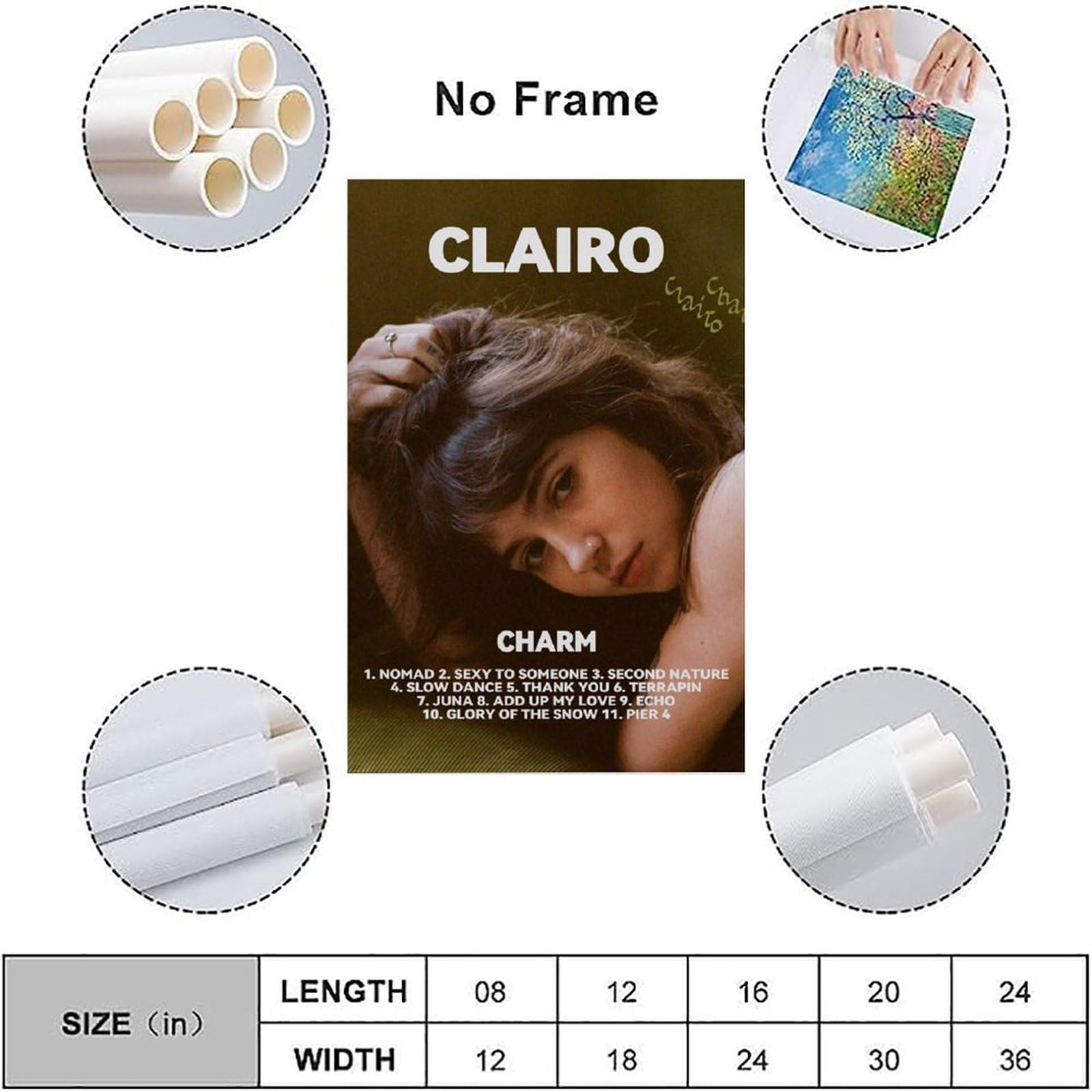 Clairo　Charm 限定版 ポスター付き Charm＜限定盤＞/Clairo