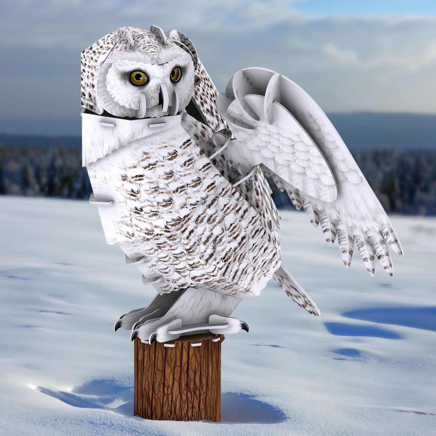 Party Town - Snowy Owl, standard size - Image 3
