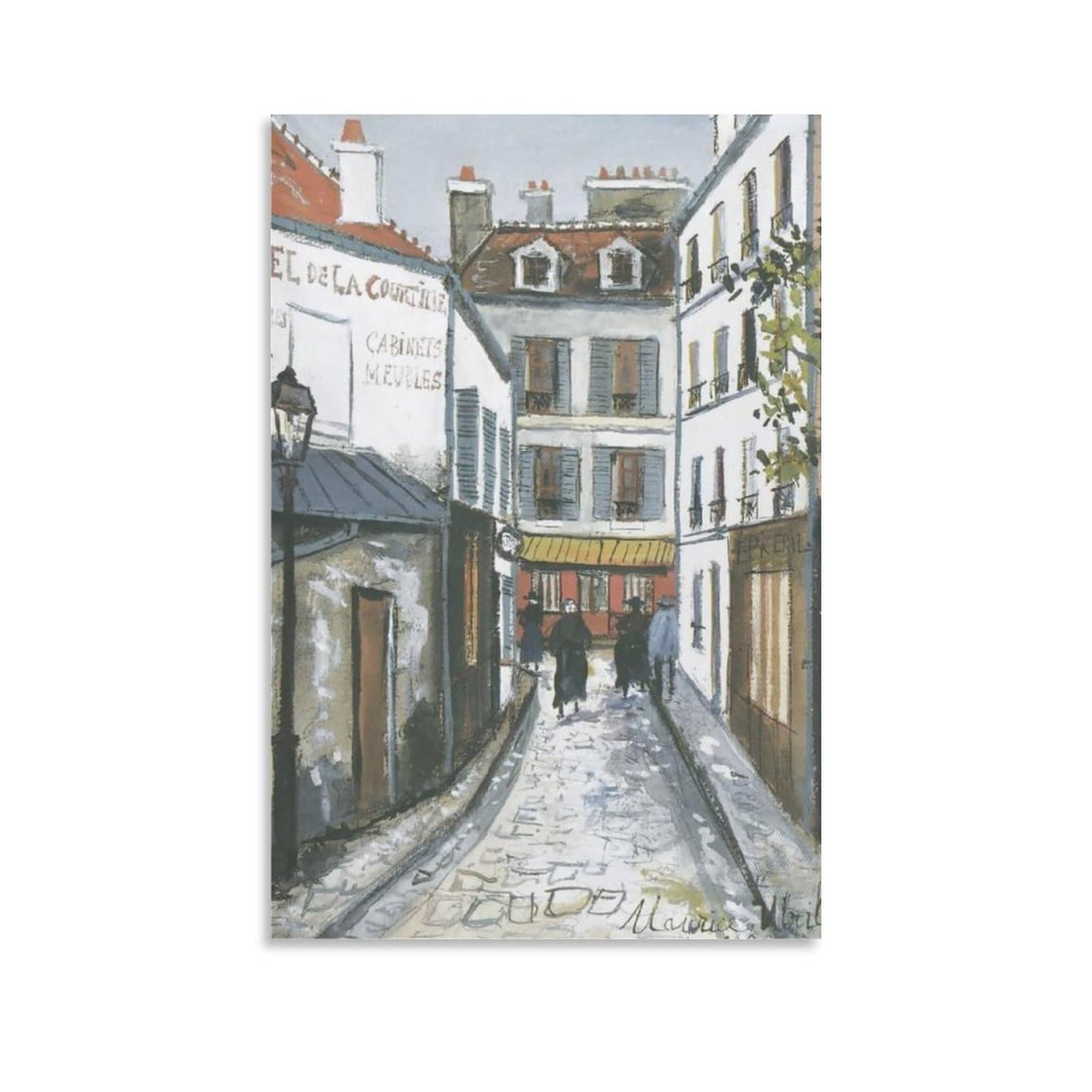 ユトリロ、MauriceUtrillo、画集より、状態良好 Amazon.co.jp: Maurice Utrilloモーリス・ユトリロ画家の作品