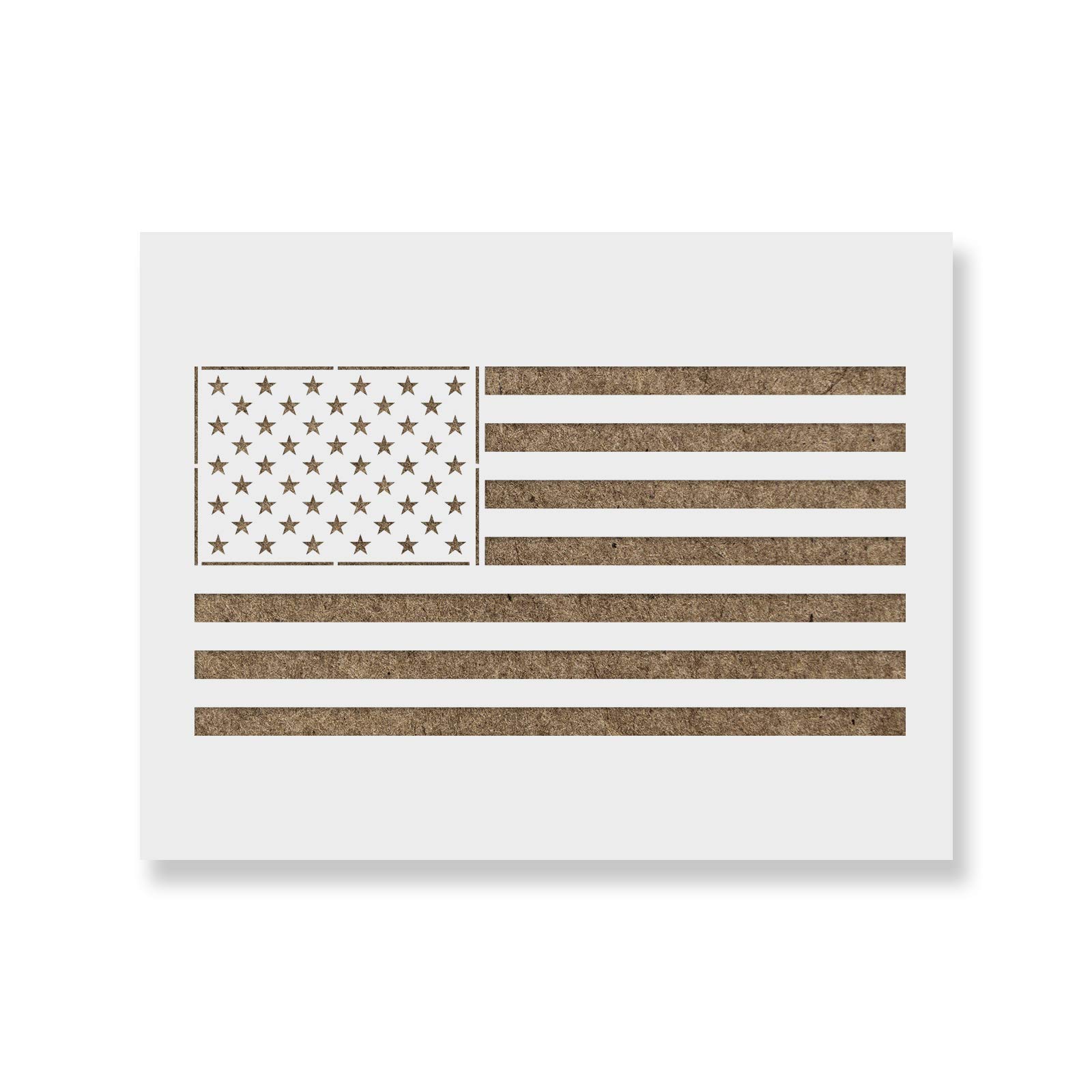 Amazon.com: American Flag Stencil - 4th of July Stencils, Small Flag Stencil, Patriotic Stencils, Us Flag Stencils, America Stencil