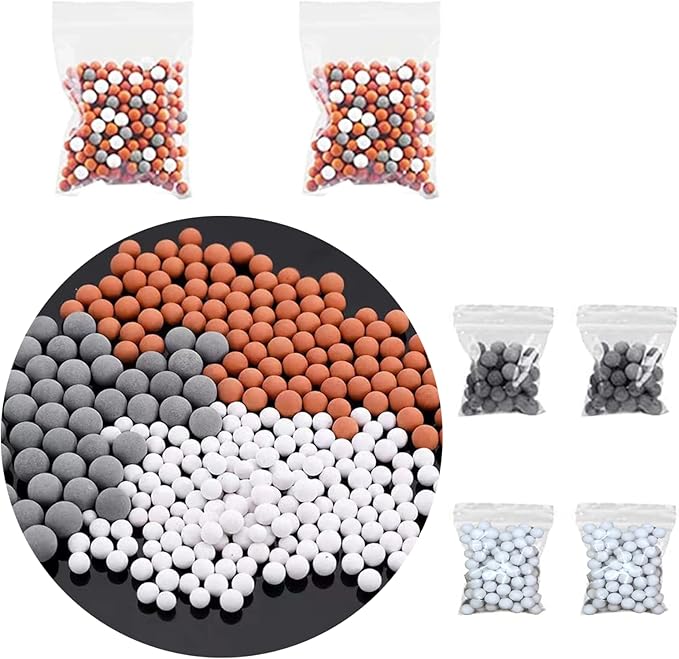 Negative Ionic Shower Head Beads Replacement BioActive Stone for Ionic