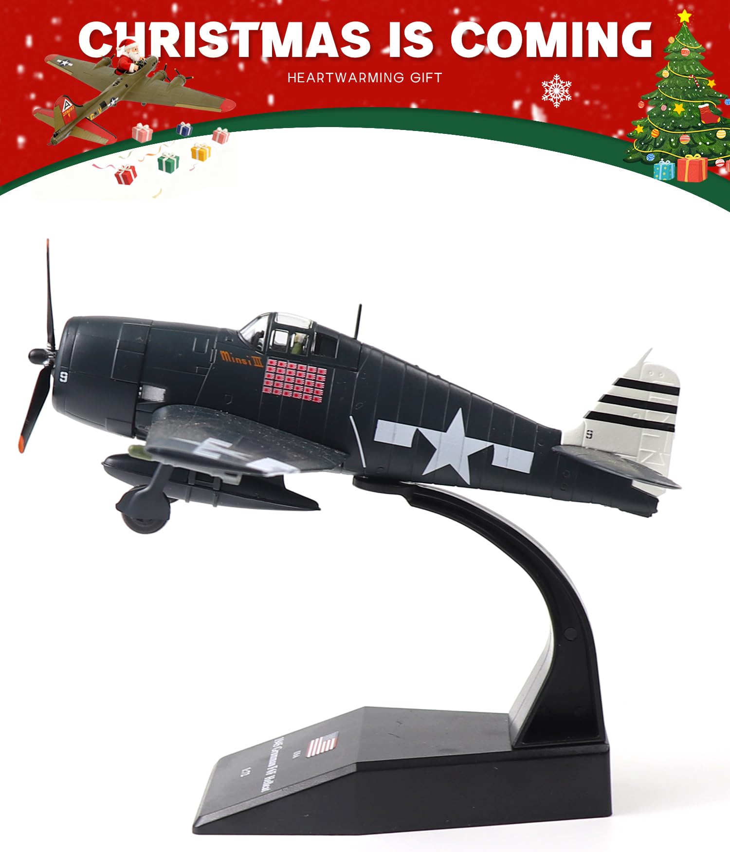 【値下げ】Grumman F6F Hellcat プレミアムコレクション Amazon.com: NUOTIE F6F Hellcat 1/72 Metal Airplane Model Kit with