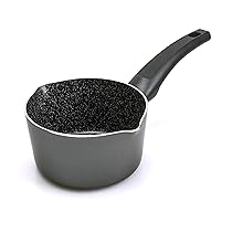 ALLUFLON Tradizione Italia Casseruola, Alluminio, Nero, 14 cm