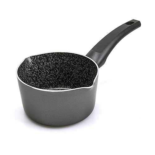 Immagine del prodotto ALLUFLON Tradizione Italia Casseruola, Alluminio, Nero, 14 cm