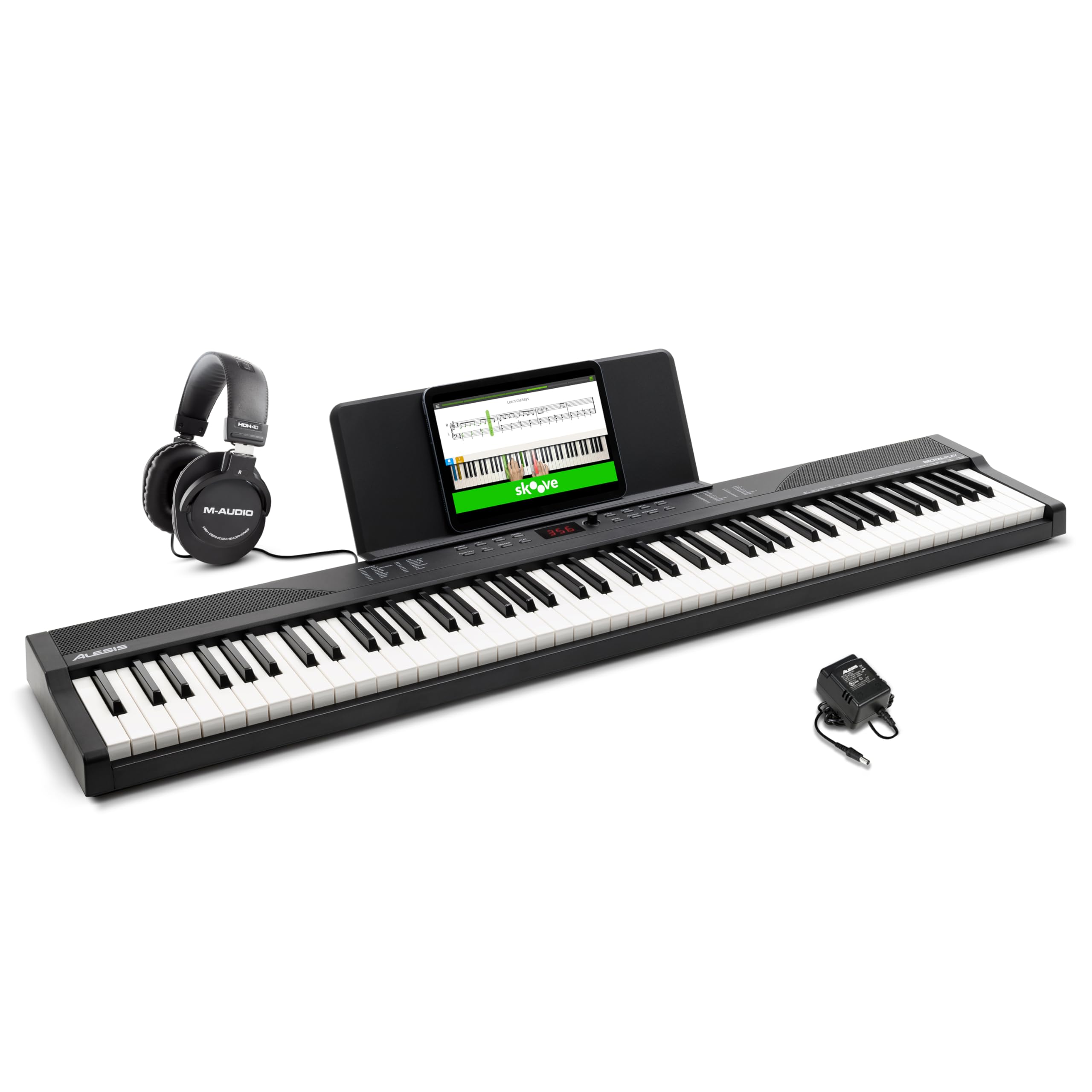 Amazon.com: Alesis Recital Play and HDH40-88 Key Keyboard Piano