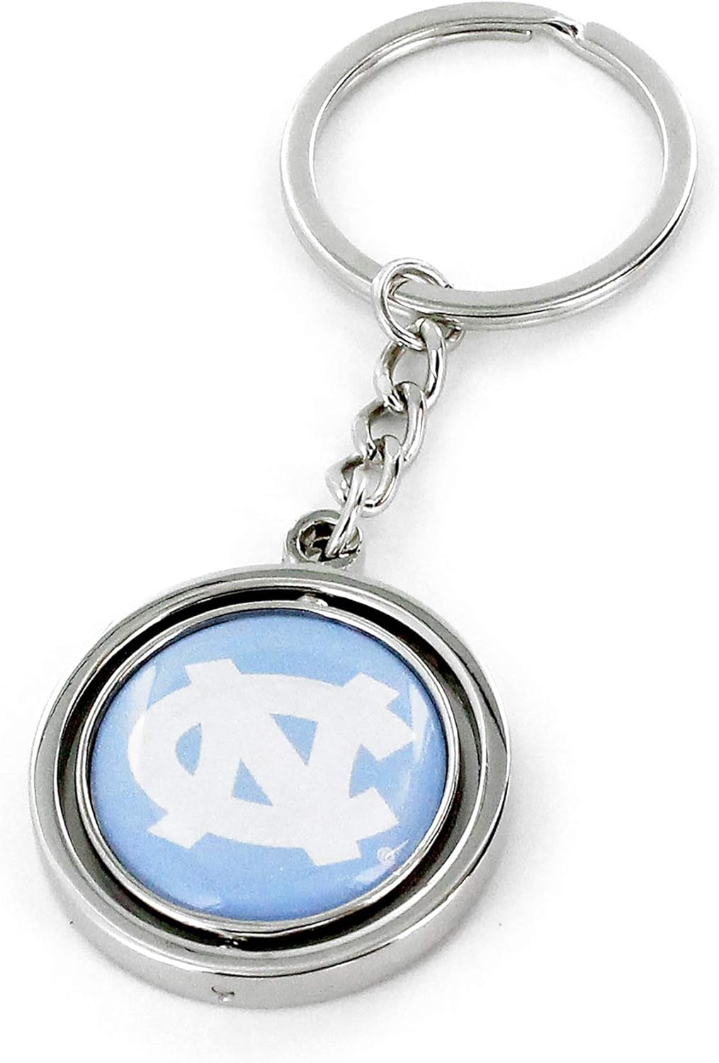 aminco NCAA unisex-adult Spinning Keychain