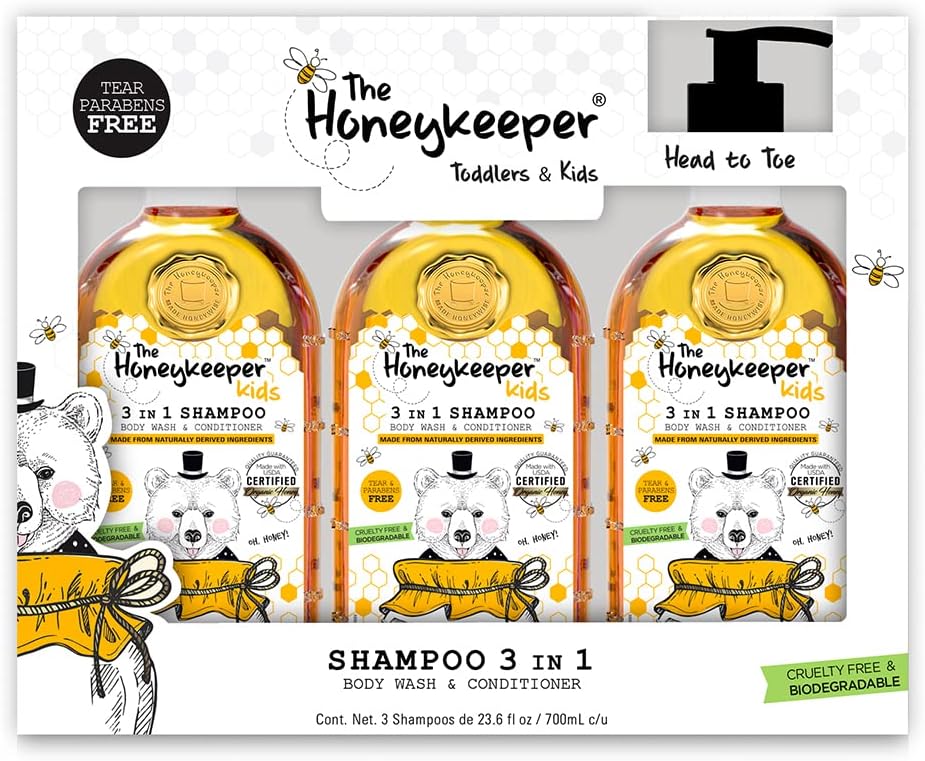 THE HONEY KEEPER The Honeykeepeer Champú Kids 3 y 1 (3 de 700 ml