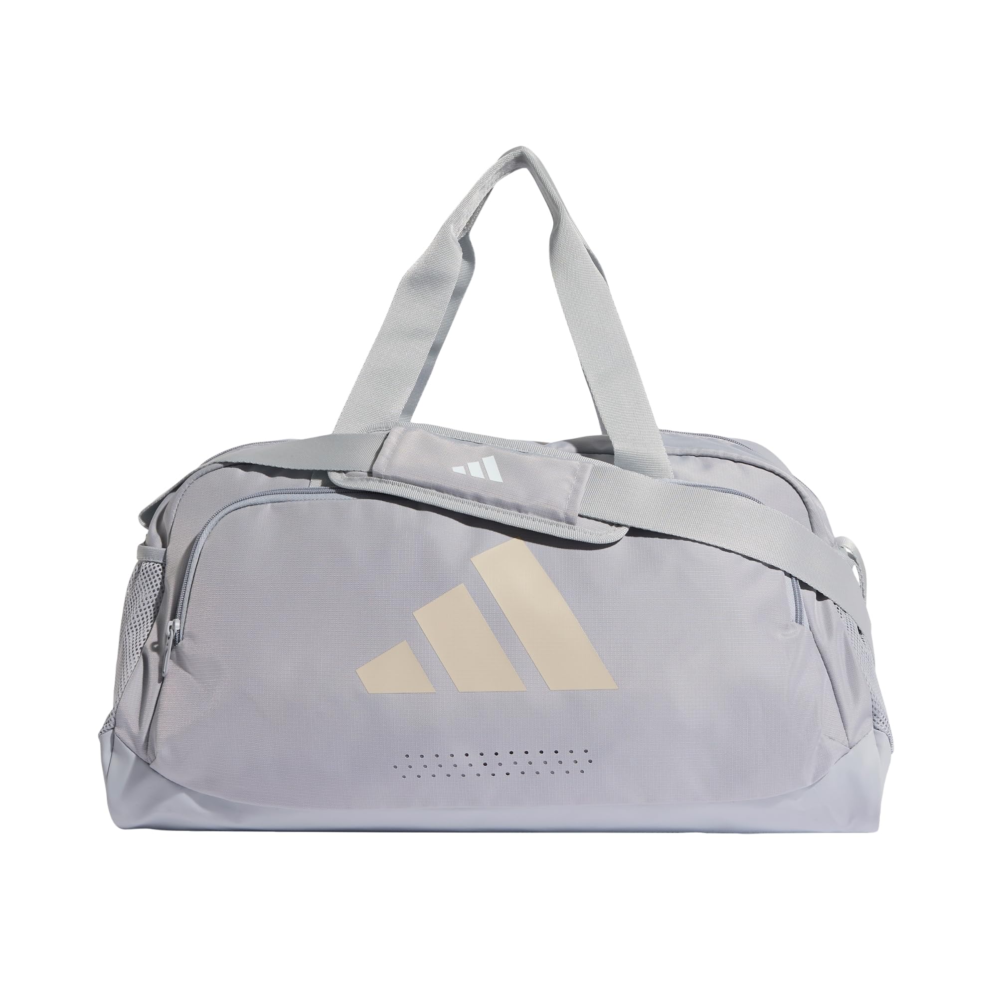 adidas Women's adidas Woman Defender Duffle SMALL, Halo Silver/Grey one, One Size