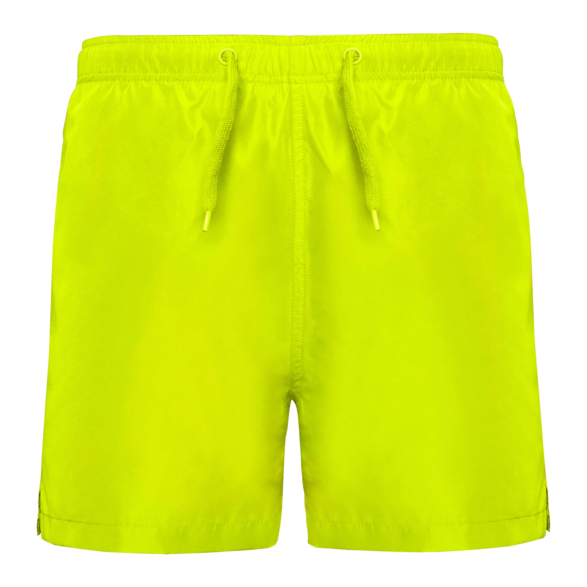 24 JOYAS Bañador para niños con Colores Fluor Frescos, Slip Interior, Bolsillos Laterales, Trasero y cordón Ajustable