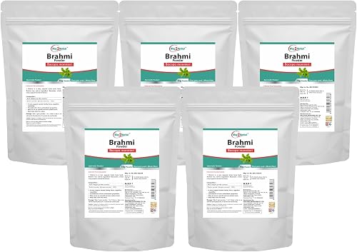 Way2Herbal Brahmi Powder Bacopa Monnieri (1 Kg Pack of 5)
