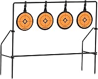 Vista 6 de Ideagle Blancos de Pistola de BB Objetivo Giratorio de Pellet de Metal Pesado para Calibre.177 .20