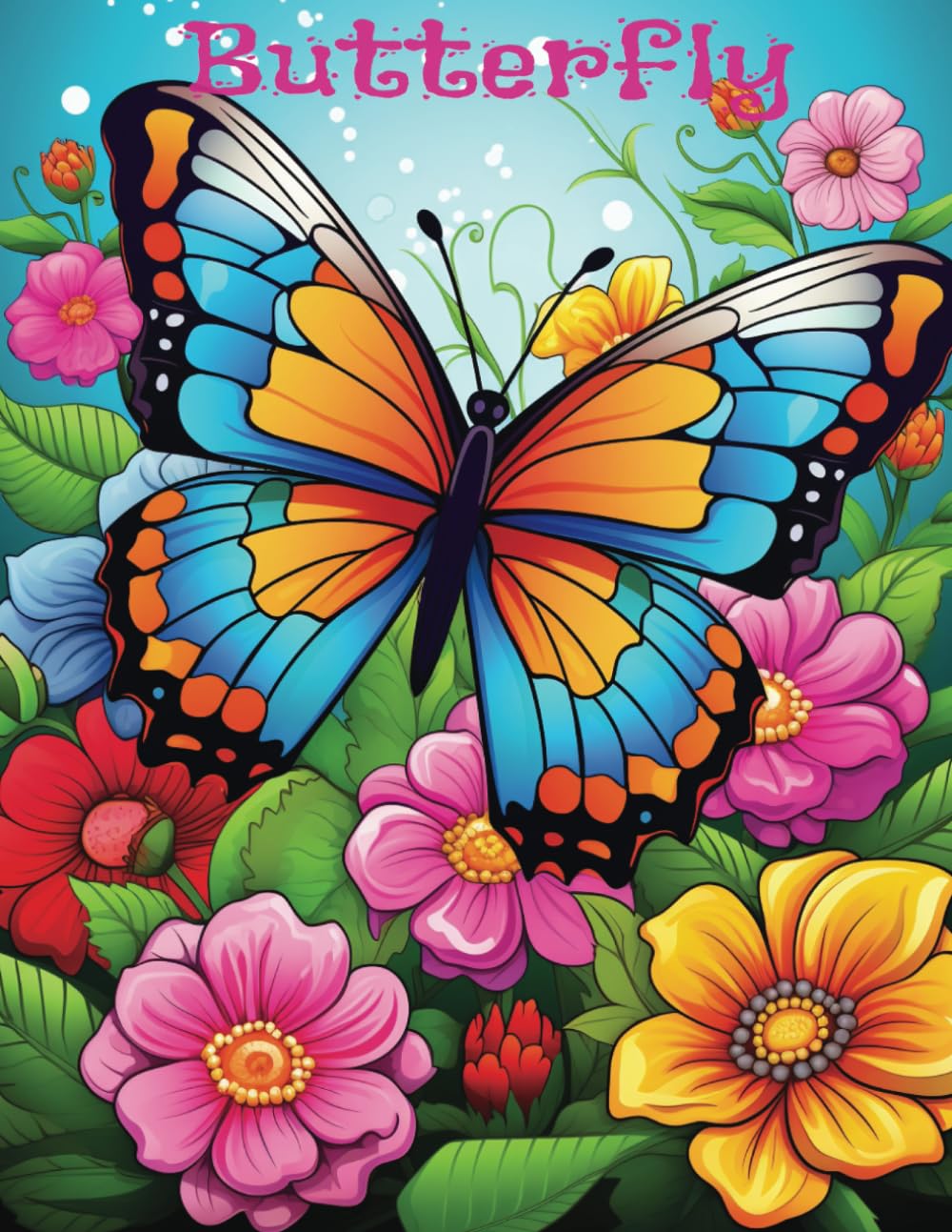 Butterflies: A Creative Coloring Adventure for Kids