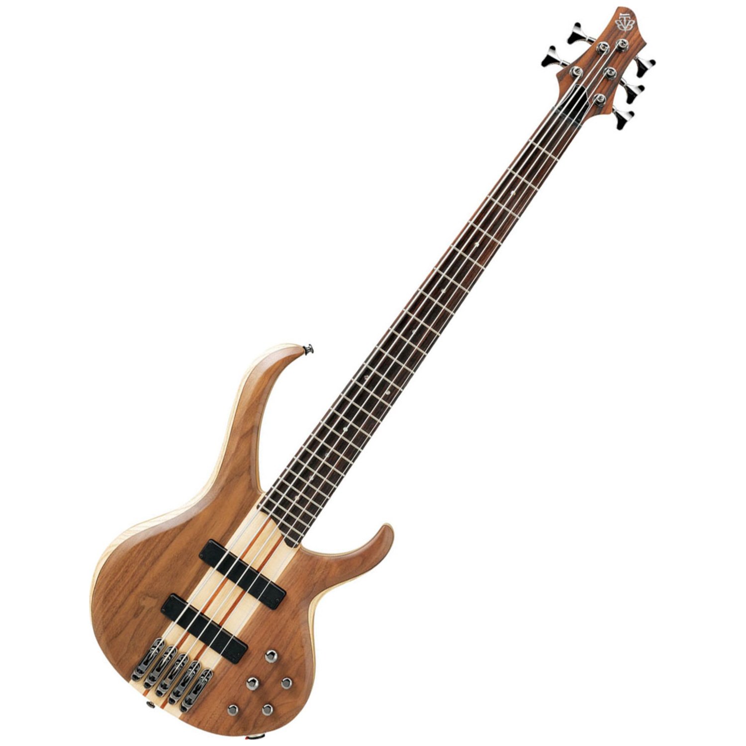 Ibanez BTB675 5-String Electric Bass Guitar - Natural Flat