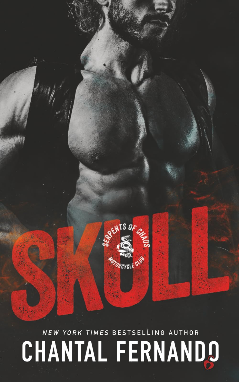 Skull: A Single Dad Spicy Biker MC Romance (Serpents of Chaos MC)