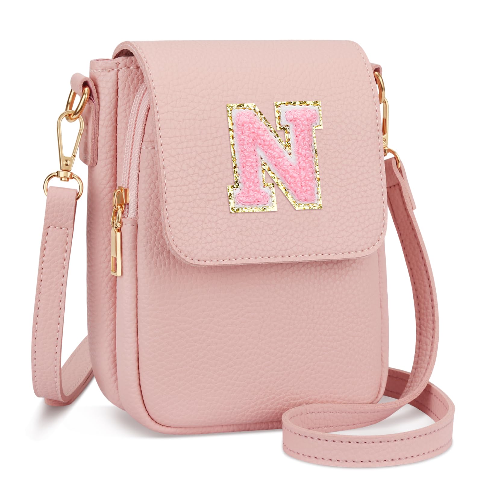 Gift for Girls Small Initial Cell Phone Purse Birthday Gift