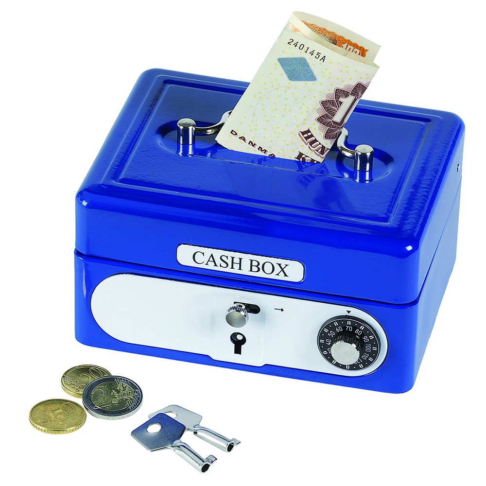 Goki 14021 Cash Box with Combination Lock