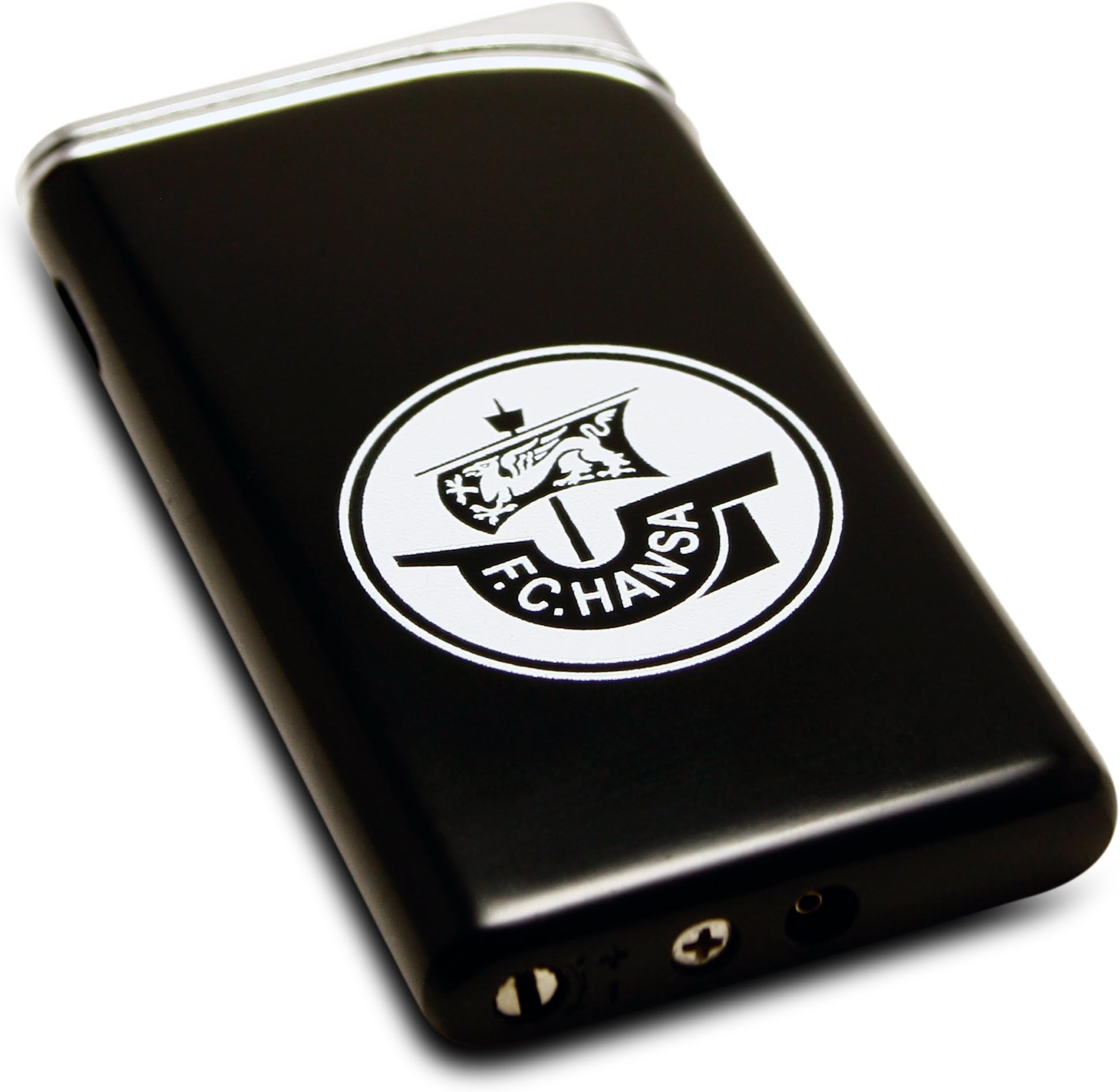 Hansa Rostock Metal Lighter Black Hansa