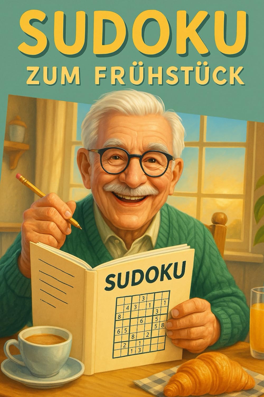 Sudoku zum Frühstück – 400 knifflige Rätsel für einen smarten Start in den Tag: Schwierige Sudokus für Erwachsene – Trainiere Konzentration, Logik und mentale Stärke jeden Morgen