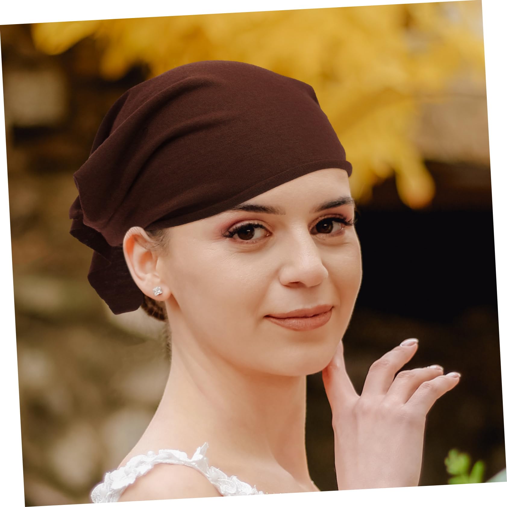 Abaodam Bandana Elastica Cotone e Poliestere Boho per Donna e Ragazza 6 Pezzi Traspirante e Comoda, per Chioma e Uso Quotidiano